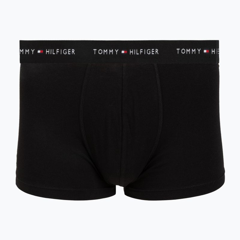 Boxer da uomo Tommy Hilfiger Trunk WB 3 pack utility sage/black/bonita pink 4