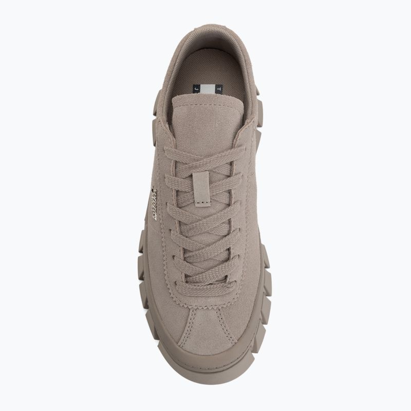 Scarpe da donna Tommy Hilfiger TJW Platform Sneaker Suede limeston dust 5