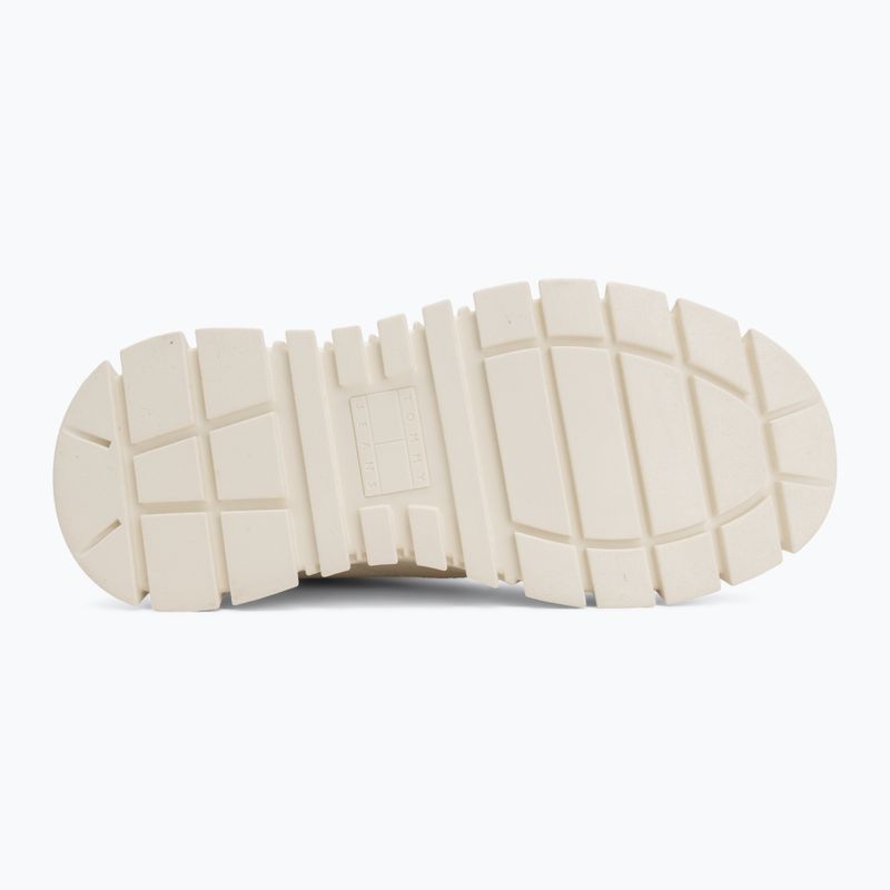 Scarpe da donna Tommy Jeans Platform Sneaker Leather MC ecru 4
