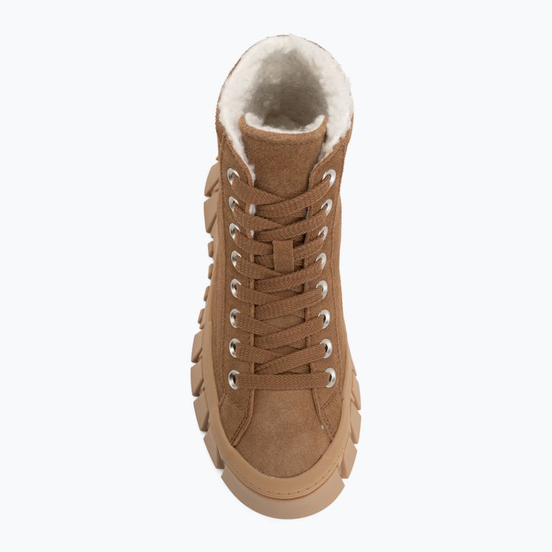 Scarpe da donna Tommy Jeans Platform Sneaker MC WL dark camel 5