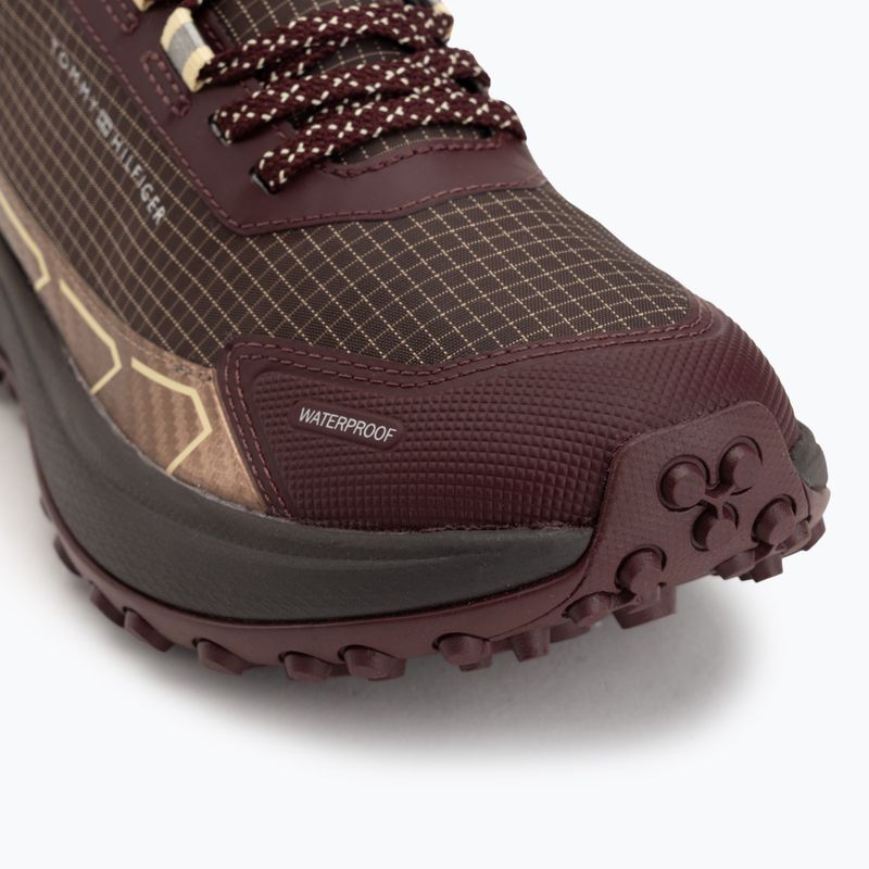 Scarpe da donna Tommy Hilfiger The Canyon X Waterproof oxblood 7