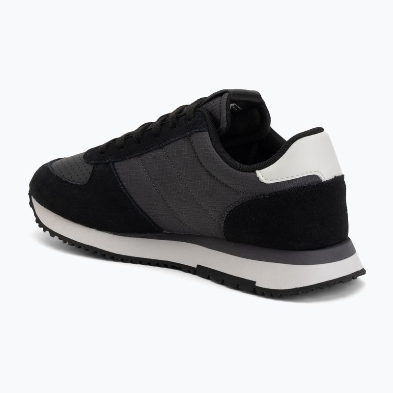 Scarpe da uomo Tommy Jeans Runner Flag Mix washed black/stratus grey 3