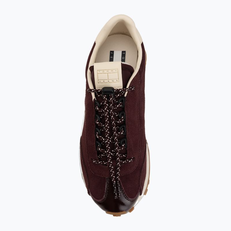 Scarpe da donna Tommy Jeans Retro Archive Runner brown 5