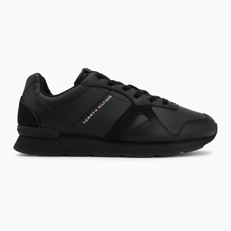 Scarpe da uomo Tommy Hilfiger Core Leather black 2