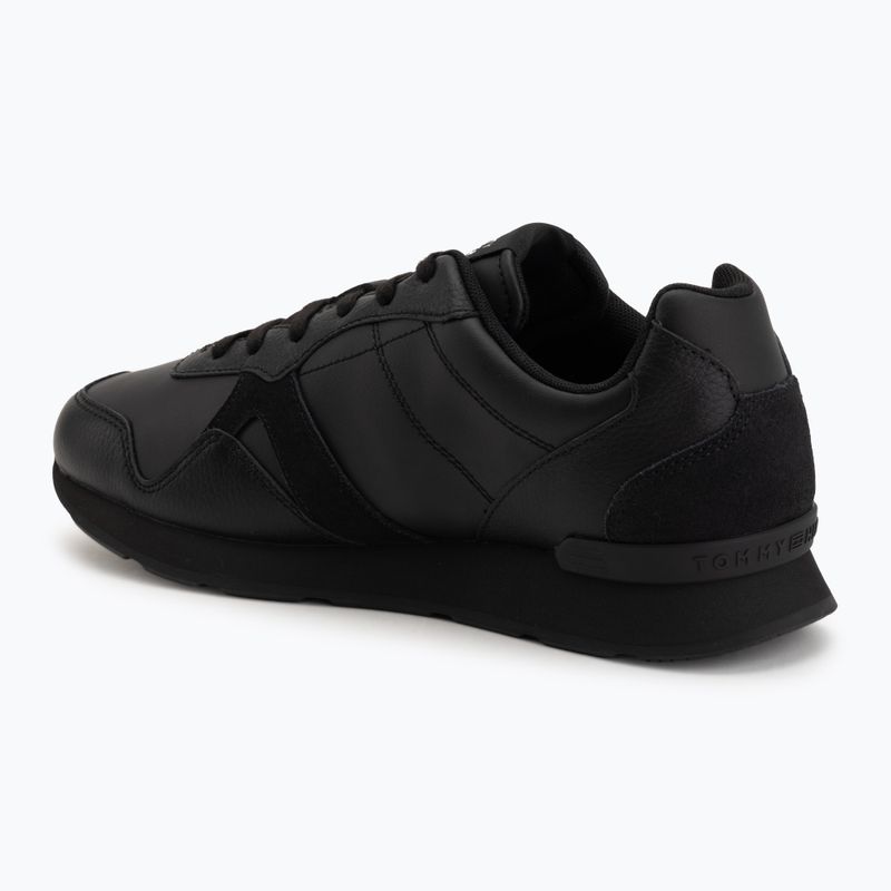 Scarpe da uomo Tommy Hilfiger Core Leather black 3