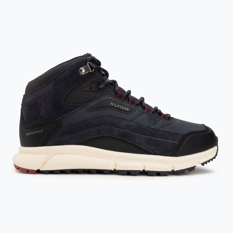 Scarpe da uomo Tommy Hilfiger Mix Chuk Waterproof navy blue 2