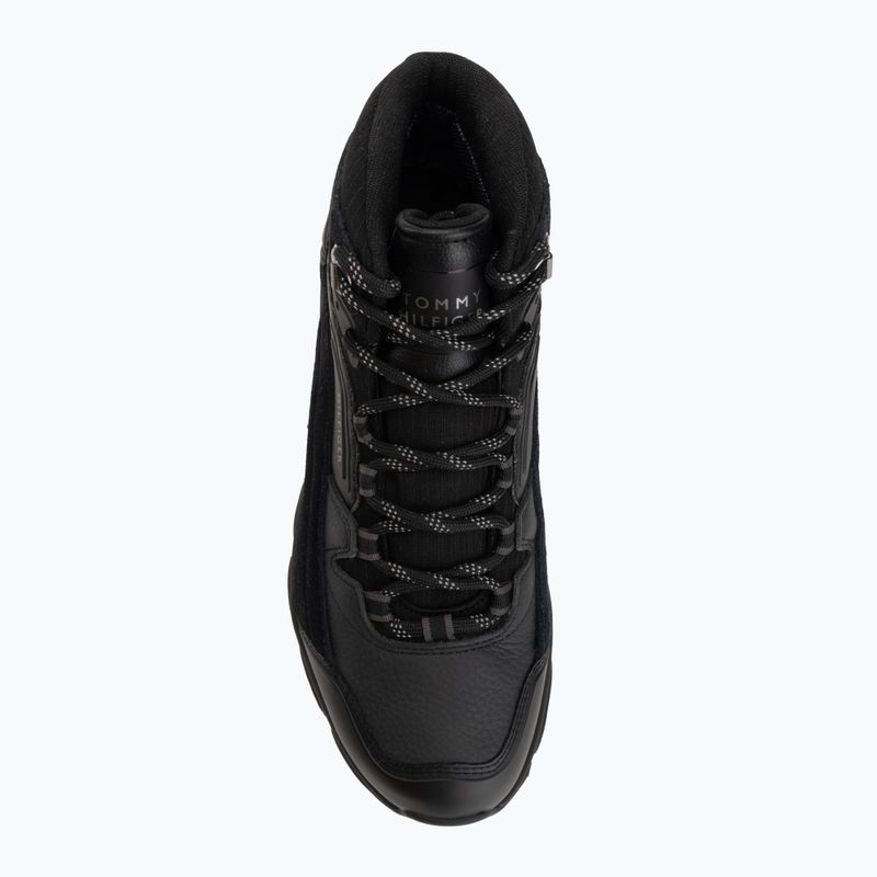 Scarpe da uomo Tommy Hilfiger Mix Chuk Waterproof triple black 5