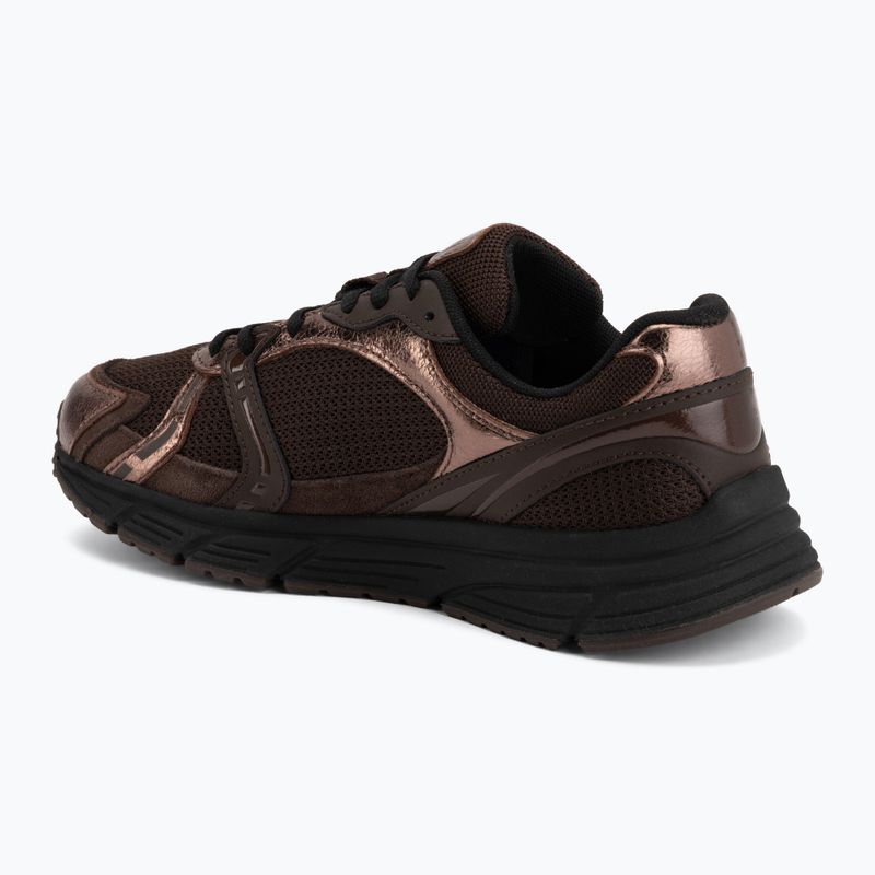 Scarpe da donna Tommy Hilfiger TJW Modern Runner Metallics fondant brown 3