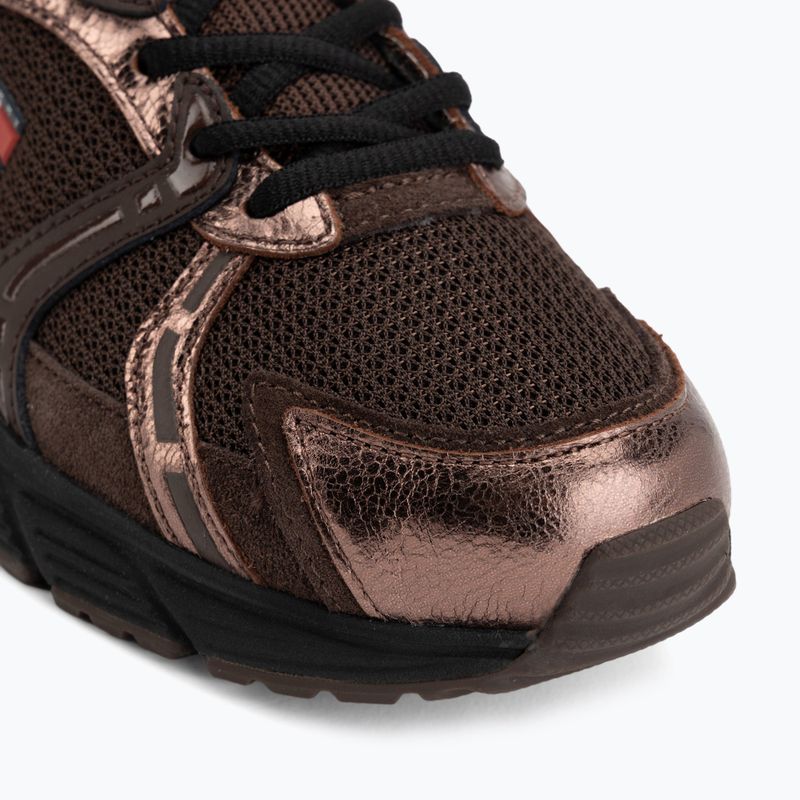 Scarpe da donna Tommy Hilfiger TJW Modern Runner Metallics fondant brown 7