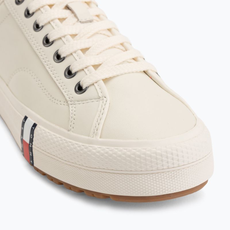 Scarpe da uomo Tommy Hilfiger Archive Y2K Cleat Leather ivory petal/velvet green 7