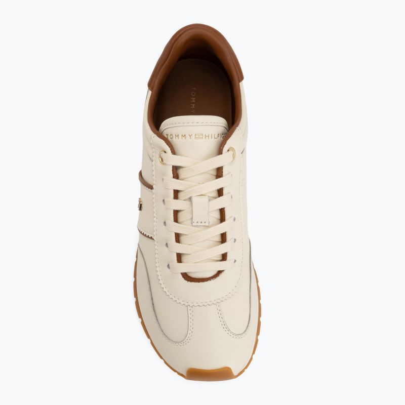 Scarpe da donna Tommy Hilfiger Th Premium Casual Runner beige allover 06 5
