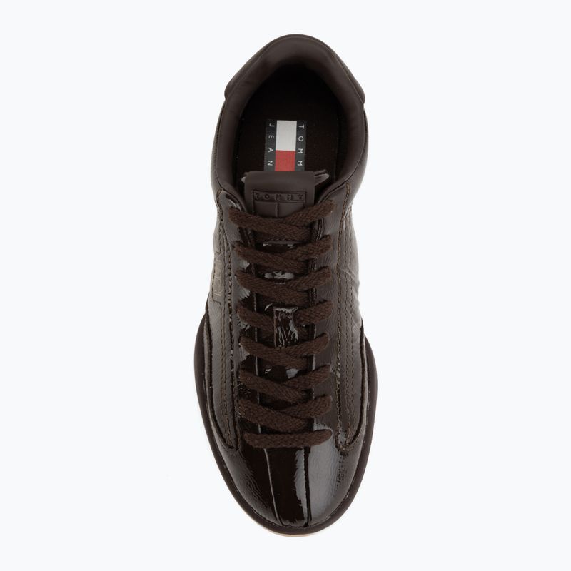 Scarpe da donna Tommy Hilfiger Tj Low Runner Soft Naplak fondant brown 5