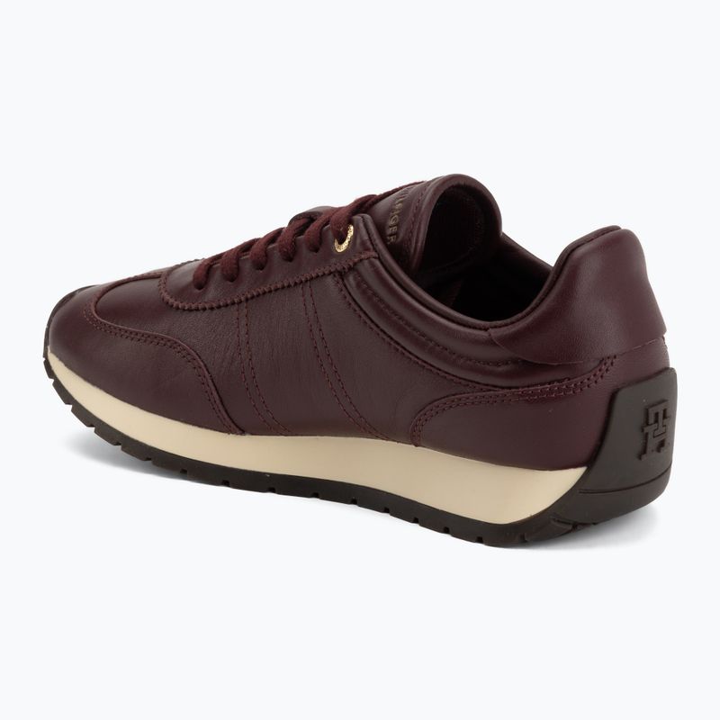 Scarpe da donna Tommy Hilfiger Th Premium Casual Runner oxblood 3