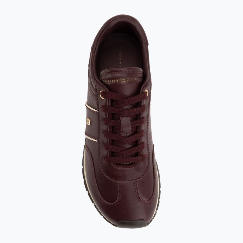 Scarpe da donna Tommy Hilfiger Th Premium Casual Runner oxblood 5