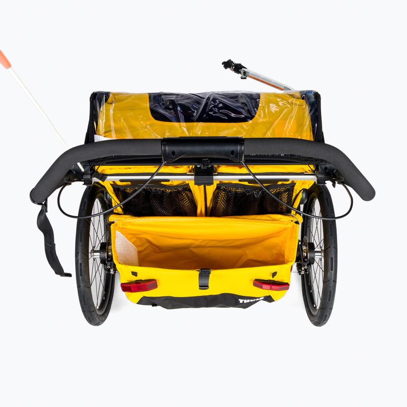 Thule Chariot Sport rimorchio per bici doppio giallo 10201024 4