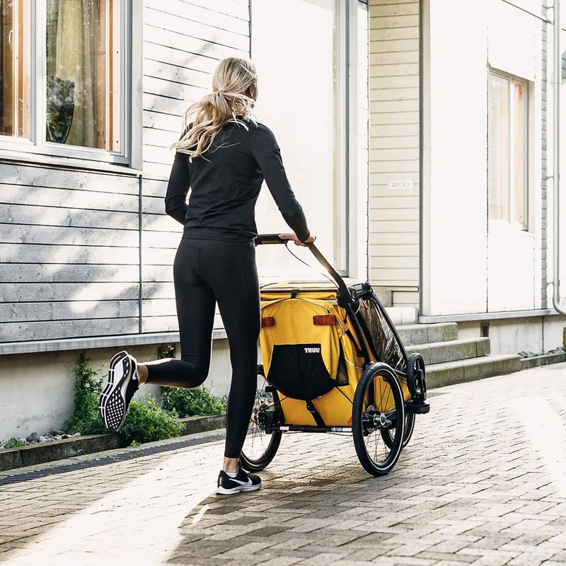 Thule Chariot Sport rimorchio per bici doppio giallo 10201024 8