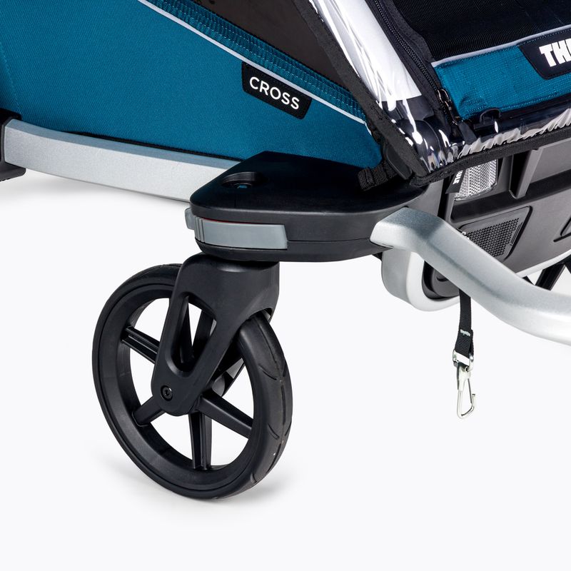 Thule Chariot Cross 1 rimorchio per bicicletta per una sola persona blu 10202021 5