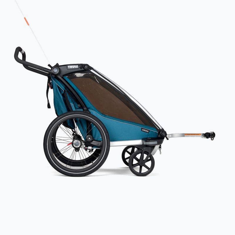Thule Chariot Cross rimorchio per biciclette per due persone blu 10202023 2