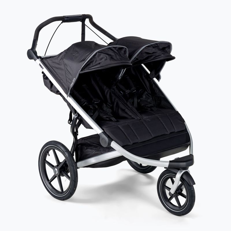 Thule Urban Glide 2 carrozzina doppia da jogging nera 10101951