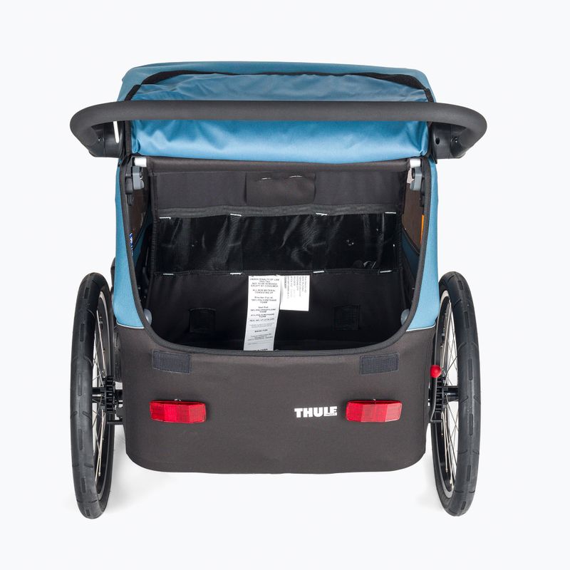 Thule Courier rimorchio per biciclette per due persone blu 10102001 4