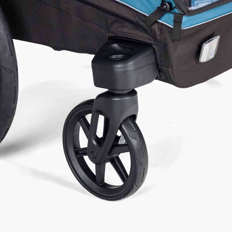 Thule Courier rimorchio per biciclette per due persone blu 10102001 5