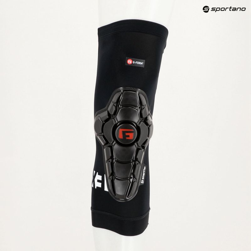 G-Form Pro-X3 Ginocchiere nero/nero 8