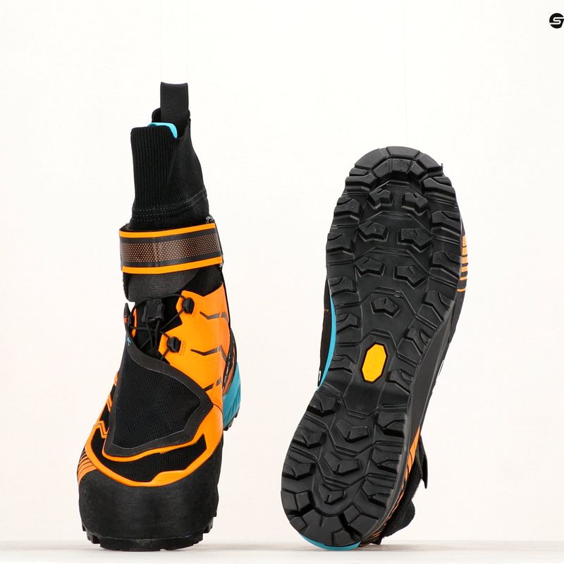 Scarponi da montagna da uomo SCARPA Ribelle Tech 3 HD nero/arancio brillante 10