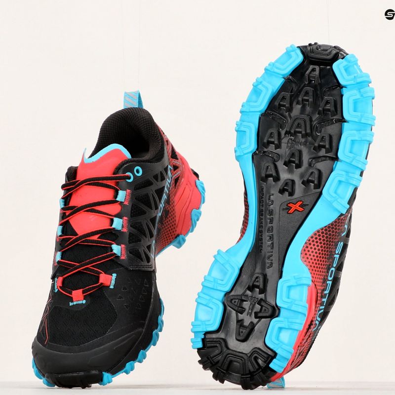 Scarpe da corsa La Sportiva Bushido II Gtx nero/hibiscus donna 11