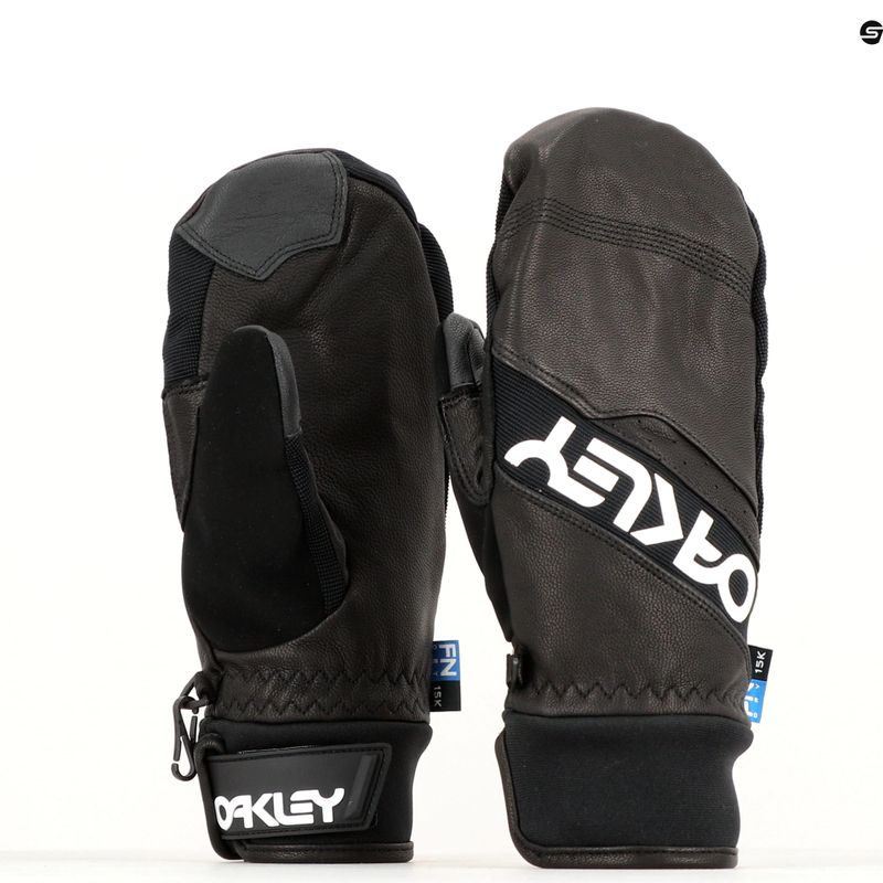 Guanto da snowboard Oakley Factory Winter Mittens 2.0 blackout 3
