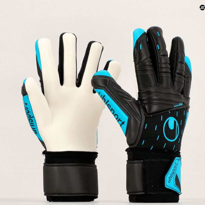 Uhlsport Classic Soft Hn Comp guanti da portiere nero/blu/bianco 8