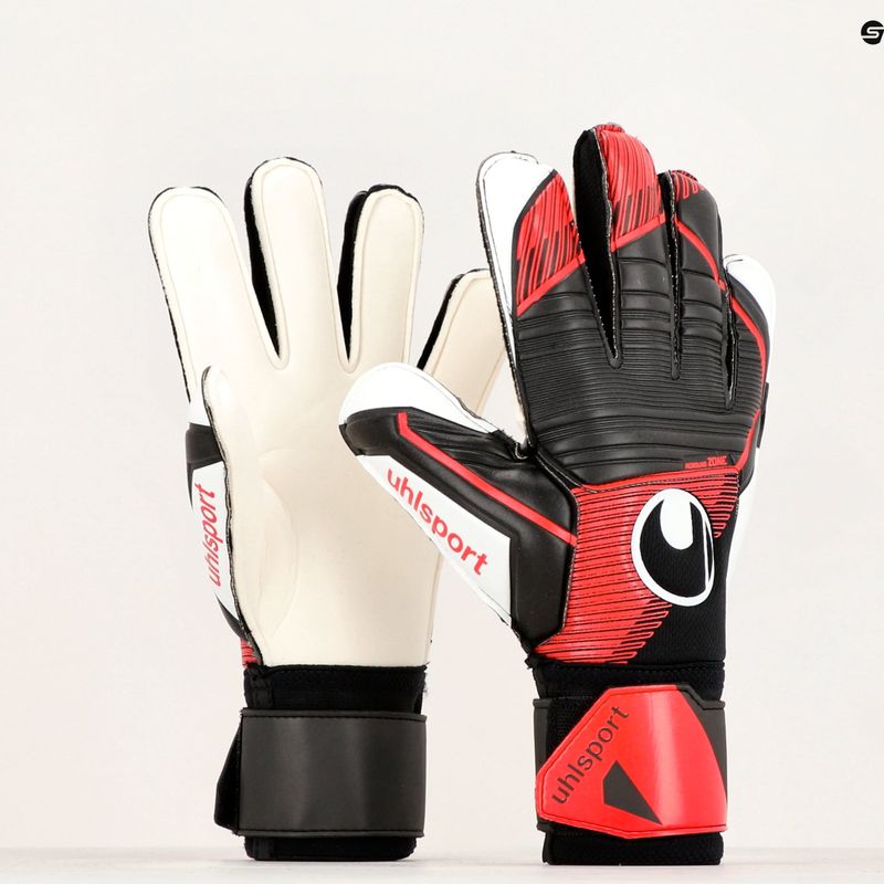 Guanti da portiere Uhlsport Powerline Soft Pro nero/rosso/bianco 4