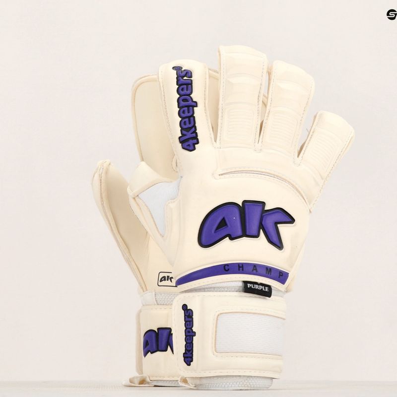 4keepers Champ Purple VI guanto da portiere RF2G bianco 12