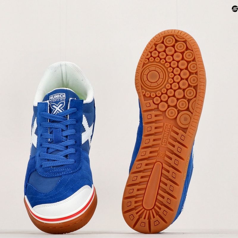 Scarpe da calcio MUNICH Gresca blu navy 13