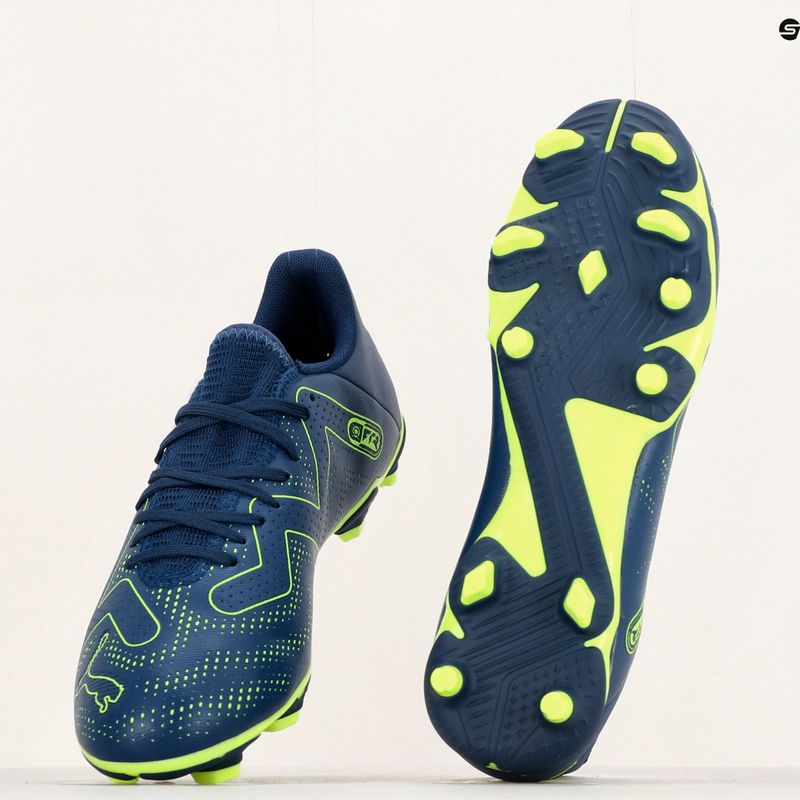 PUMA Future Play FG/AG scarpe da calcio uomo blu persiano/verde 17