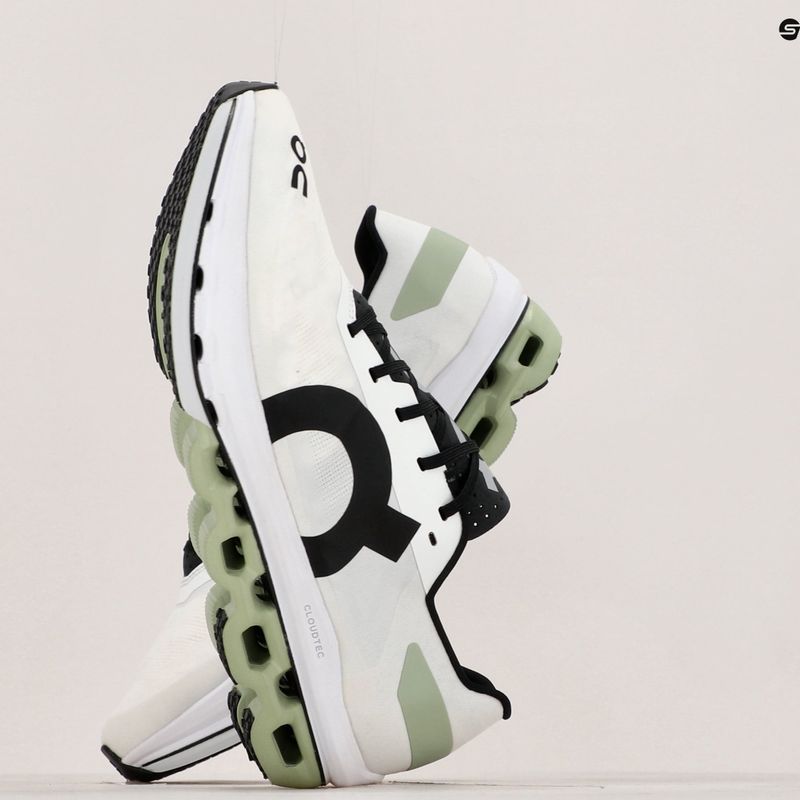 On Cloudboom Echo scarpe bianco/nero 8