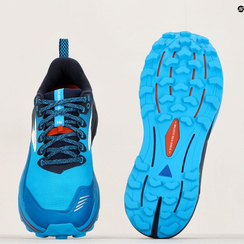 Brooks Cascadia 16 scarpe da corsa da uomo peacoat/blu atomico/rooibos 15