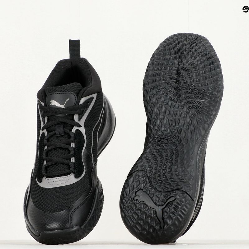 Scarpe da basket da uomo PUMA Playmaker Pro Trofei puma argento invecchiato/cast iron/puma nero 16