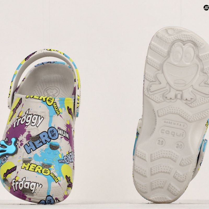 Infradito Coqui Little Frog stone hero splash/amuleto per bambini 14