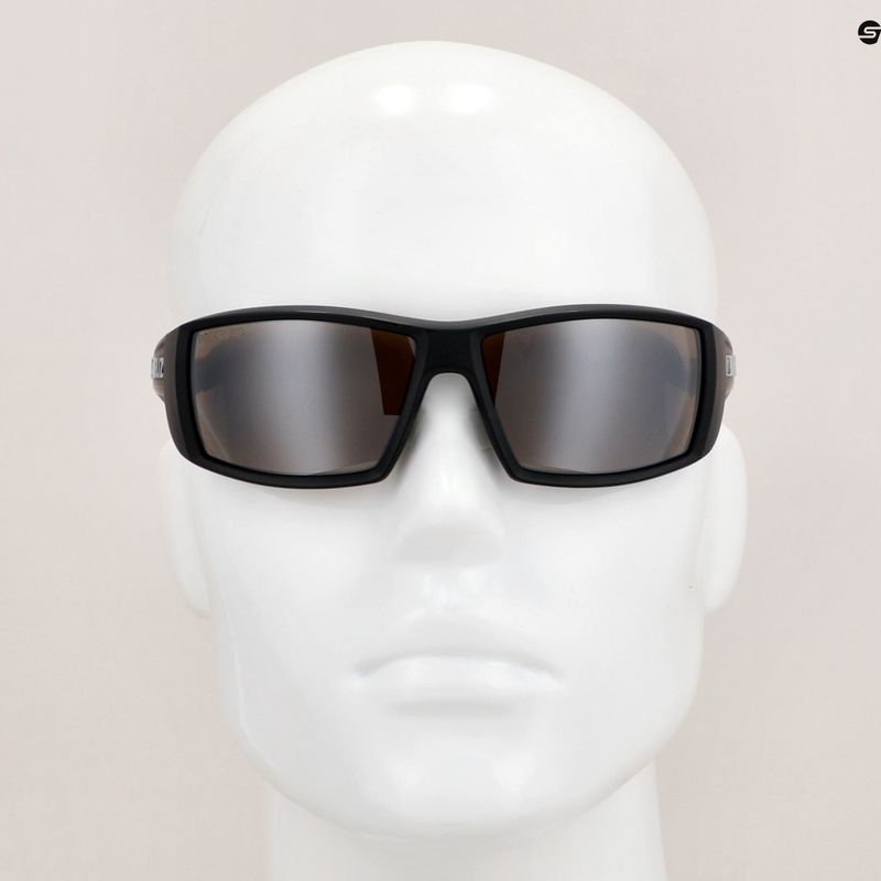 Occhiali da sole Bliz Drift Polarized nero opaco/marrone argento specchiato 9