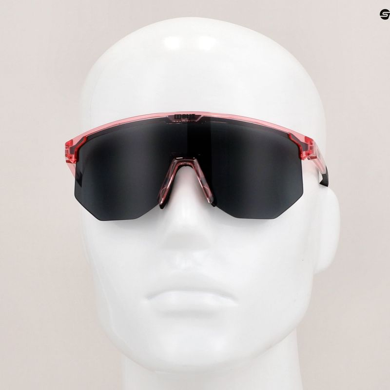 Occhiali da sole Bliz Hero Small trasparenti rosa/fumo 14