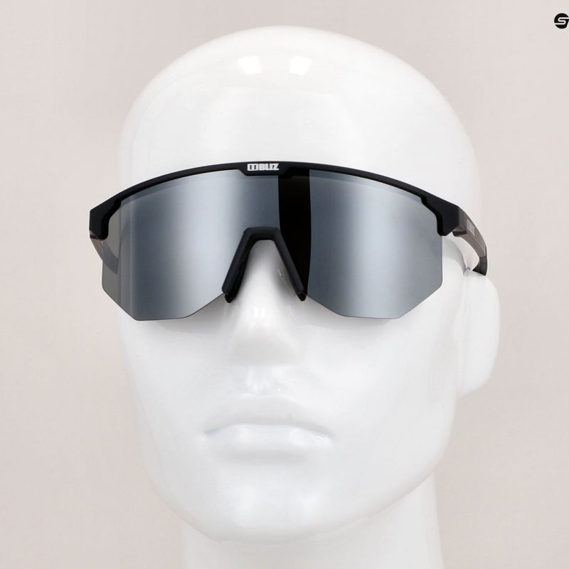 Occhiali da sole Bliz Hero S3 nero opaco/argento fumo a specchio 13