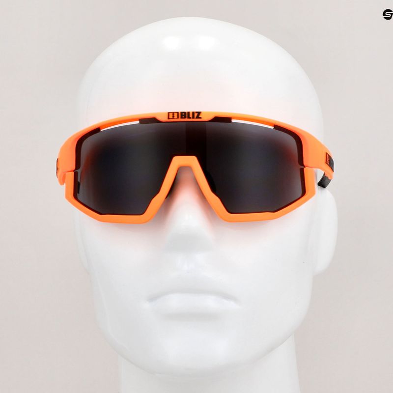 Occhiali da sole Bliz Vision arancione neon opaco/fumo 11