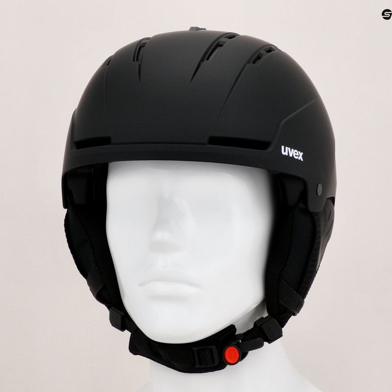 Casco da sci UVEX Stance Mips nero opaco 12