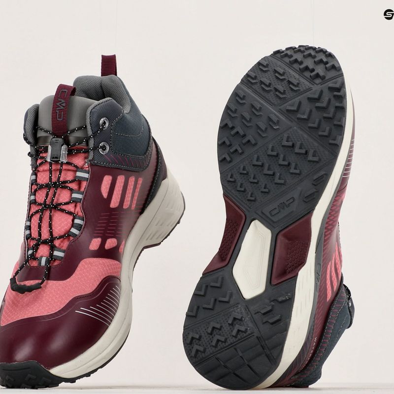 Stivali da trekking da donna CMP Pohlarys Mid Wp peach 15
