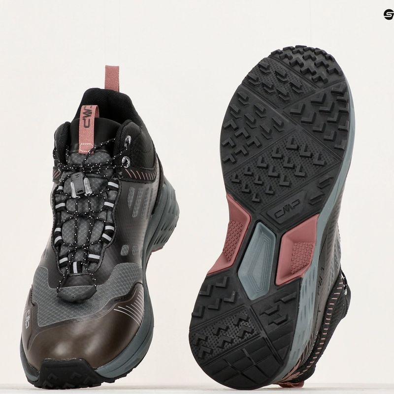 Stivali da trekking da donna CMP Pohlarys Mid Wp nero/tropea 16