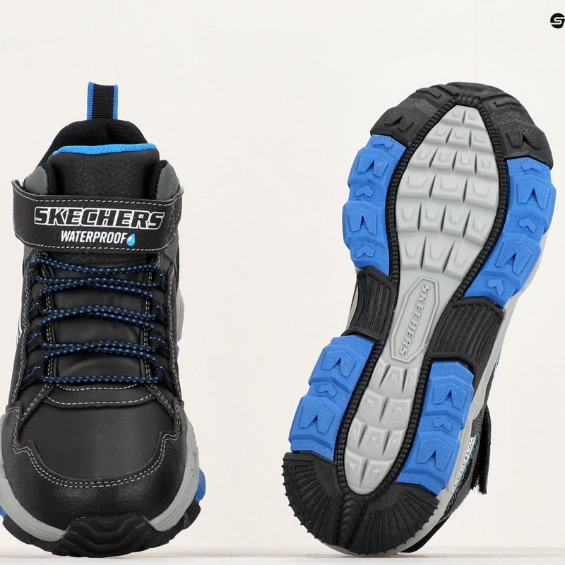 SKECHERS scarpe da bambino Drollix Venture Rush nero/royal 14