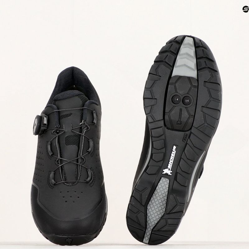 Scarpe da ciclismo MTB da uomo Northwave X-Trail Plus GTX nero 12