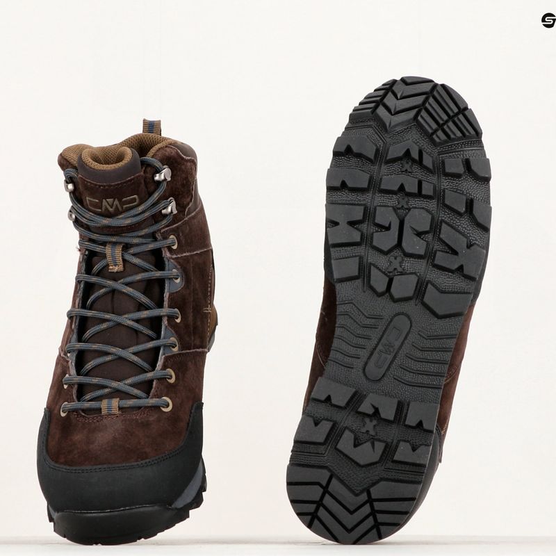 Stivali da trekking da uomo CMP Alcor Mid marrone 14