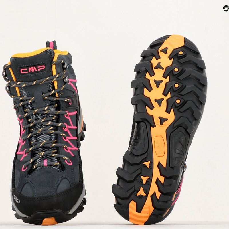 CMP stivali da trekking da donna Rigel Mid Wp antracite/bouganville 15