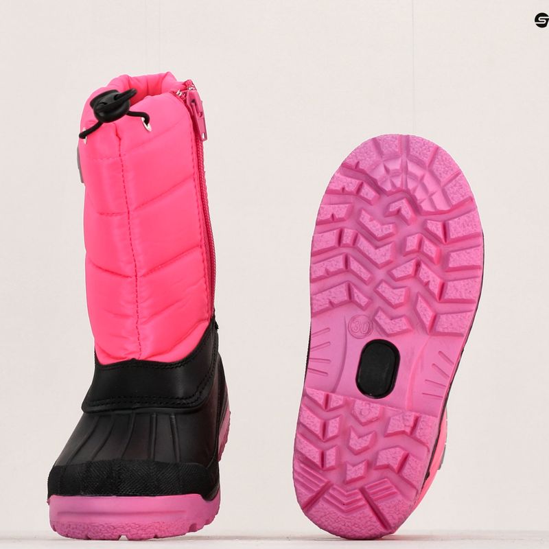 CMP Sneewy rosa/nero stivali da neve junior 3Q71294/C809 15